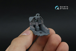 Ka-50 (black panels) 3D-Printed & coloured Interior on decal paper (Arma models)