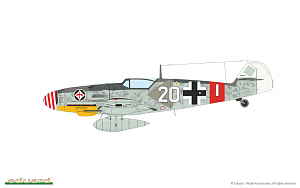 Model kit 1/72 Messerschmitt Bf-109G GUSTAV pt. 2 DUAL COMBO (Eduard kits)