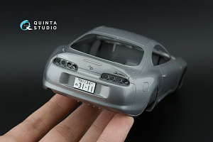 Toyota Supra A80 JDM-spec 3D-Printed & coloured Interior on decal paper (Tamiya) (with metal sticker parts)
