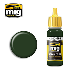 Acrylic paint BLUE GREEN(Ammo Mig) (17ml) 