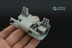 HEMTT A2 Family 3D-Printed & coloured Interior on decal paper (Trumpeter) (with 3D-printed resin parts) 