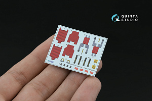 Kawasaki T-4 3D-Printed & coloured Interior on decal paper (Hasegawa) (with 3D-printed resin parts)