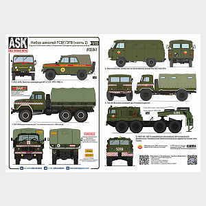 Decal 1/35 Set of GSVG/ZGV decals (part #2) (ASK)