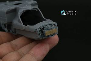 Ka-52M radar bay (Quinta Models) (with 3D-printed resin parts)