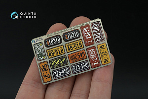 Midwestern U.S. License Plates 1940-1950 (All kits) (with metal base)