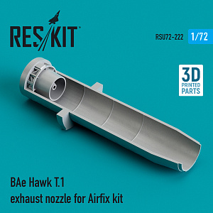 Additions (3D resin printing) 1/72 BAe Hawk T.1 exhaust nozzle (ResKit)