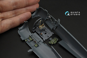 A6M5 Zero (Nakajima Production) 3D-Printed & coloured Interior on decal paper (Eduard)