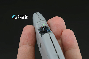 Su-25 3D-Printed & coloured Interior on decal paper (Zvezda) (with 3D-printed resin parts)