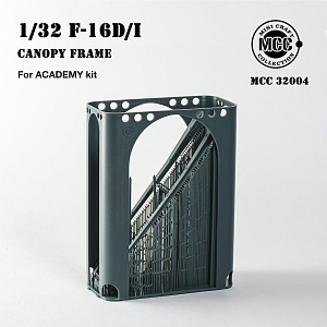 1/32 Lockheed-Martin F-16D/I canopy frame (designed to be used with Academy kits)