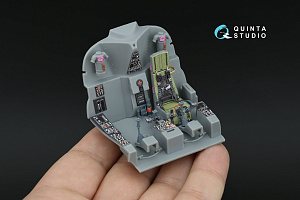 Ka-52 3D-Printed & coloured Interior on decal paper (Trumpeter) (with 3D-printed resin parts) 
