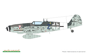 Model kit 1/72 Messerschmitt Bf-109G-10 ERLA The ProfiPACK edition  (Eduard kits)