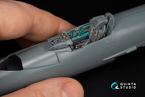 MiG-21MF Fishbed-J (Gorkiy plant) 3D-Printed & coloured Interior on decal paper (Eduard) (with 3D-printed resin parts)