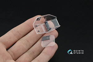  Ka-50 (black panels) 3D-Printed & coloured Interior on decal paper (Italeri) (with 3D-printed resin parts)