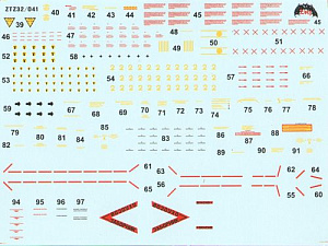 Decal 1/32 Sukhoi Su-22M/3 Fitter (3) (Zotz)