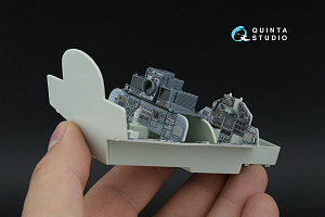 Tornado ECR German 3D-Printed & coloured Interior on decal paper (Revell) (Small version) (with 3D-printed resin parts)