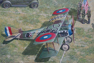 Model kit 1/32 SPAD XIIIc1 French/US WWI Fighter (Roden)