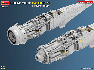 Model kit 1/48 Focke-Wulf FW-190D-9. MIMETALL PROD. (MiniArt)