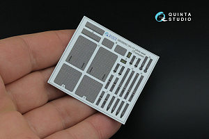 UH-1Y 3D-Printed & coloured Interior on decal paper (Trumpeter)