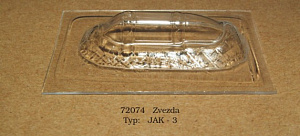 Vacu Canopy 1/72 Yak-3 (ZVE) (Rob Taurus)