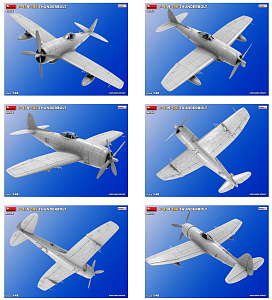 Model kit 1/48 Republic P-47N-1RE Thunderbolt, Basic Kit (MiniArt)