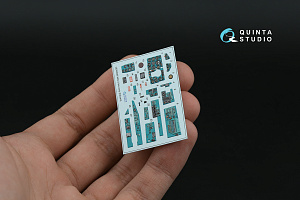 MiG-21bis early Fishbed-L 3D-Printed & coloured Interior on decal paper (Eduard) (with 3D-printed resin parts)