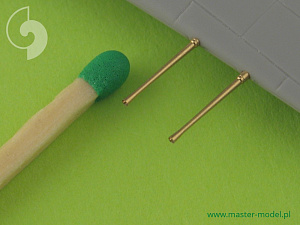 Aircraft detailing sets (brass) 1/72 Japanese Type 99 20mm Mark 2 gun barrels (4pcs)
