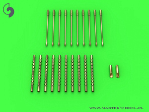 Aircraft detailing sets (brass) 1/32 Consolidated B-24D/B-24J Liberator - set of 10 Browning M2 aircraft .50 caliber barrels (with Hobby Boss Kits) 