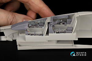 RF-4C Phantom II (late without DMAS) 3D-Printed & coloured Interior on decal paper (Hasegawa) (with 3D-printed resin parts)