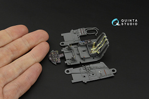 Bf 109K-4 3D-Printed & coloured Interior on decal paper (Kotare)