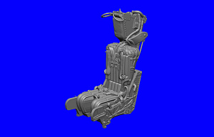 Additions (3D resin printing) 1/48 EJECTION SEAT F-14 EARTY (RESArm)