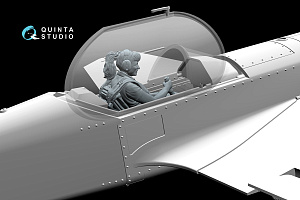 Svetlana sitting in SU-31 (Quinta Models)