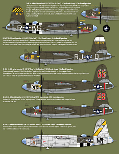 Decal 1/48 Martin B-26B/C Marauders includes....(Zotz)