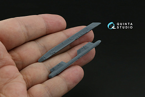 R-27ET Air-to-Air Missiles with Launchers, 2 pcs (for all kits)