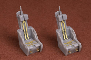 Additions (3D resin printing) 1/48 Convair B-58 Hustler SAC ejection seat (pilot office) x 2 (designed to be used with Monogram and Revell kits)