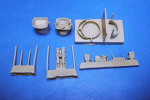 Additions (cast) 1/48 TBD-1/SBD-3 twin turret (Vector) 