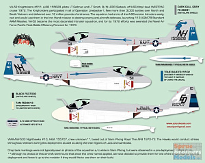 Decal 1/32 Grumman A-6A Intruder (9) (Zotz)