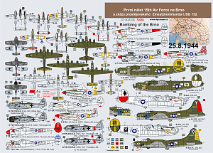 Decal 1/72 Bombing of Brno (very limited) (DP Casper)