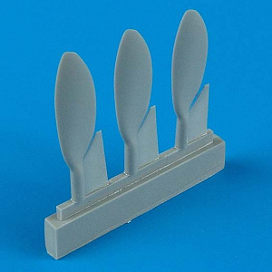 Additions (3D resin printing) 1/72 Focke-Wulf Fw-190A-8 propeller large type (designed to be used with Hasegawa kits) 