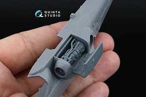Ka-52/Ка-52М Engine with bay and cover, portside (Dream Model/Quinta)
