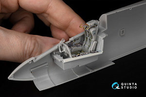 F-8J Crusader 3D-Printed & coloured Interior on decal paper (Hasegawa/Hobby 2000)