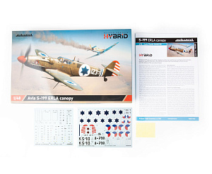 Model kit 1/48 Avia S-199 ERLA canopy (HYBRID edition) (Eduard kits)