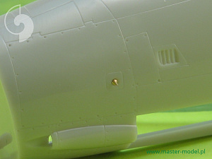 Aircraft detailing sets (brass) 1/72 Grumman F-14A/F-14B Tomcat Alfa probe and Angle Of Attack probe