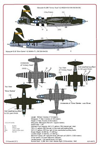 Decal 1/48 Martin B-26 Marauder (Kits-World)