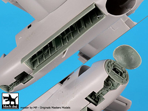 Additions (3D resin printing) 1/72 Grumman S2F-1 (S-2A) Tracker bomb bay + radar (designed to be used with Hasegawa kits) 