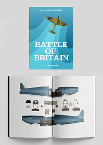 Model kit 1/48 BATTLE of BRITAIN Supermarine SPITFIRE Mk.Ia (Eduard kits)