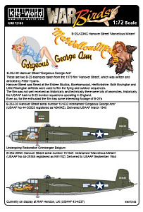 Decal 1/72 Hannover Street Mitchells North-American B-25J-30NC (Kits-World)