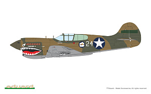 Model kit 1/48 Curtiss P-40K short tail The ProfiPACK edition kit (Eduard kits)