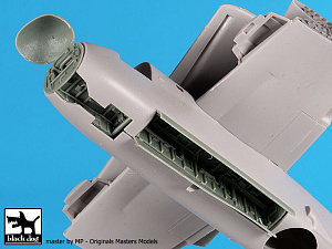 Additions (3D resin printing) 1/72 Grumman S2F-1 (S-2A) Tracker bomb bay + radar (designed to be used with Hasegawa kits) 