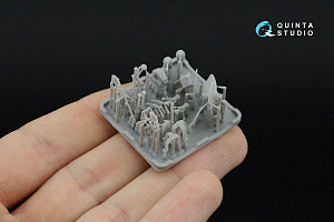 GMC DUKW-353 3D-Printed & coloured Interior on decal paper (I Love Kit) (with 3D-printed resin parts) 