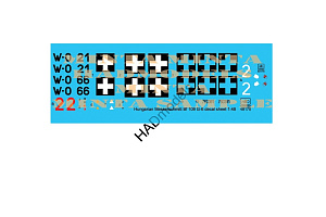 Decal 1/48 Messerschmitt Bf 109G-6 (3x camo) (HAD)